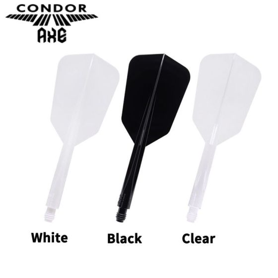 Trinity Darts Condor Axe Standard – Combo Flight+Shaft Strong Bear Mix Arancione Trasparente – 27.5 Mm (3 Pezzi)
