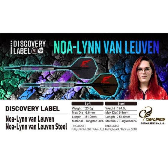 コスモダーツ Noa-Lynn van Leuven 23g コスモダーツ Noa-Lynn van Leuven 23g