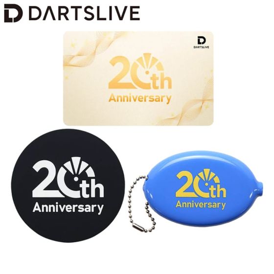 DARTSLIVE 20th Anniversary Reprinted Edition Card Set 4 | AA