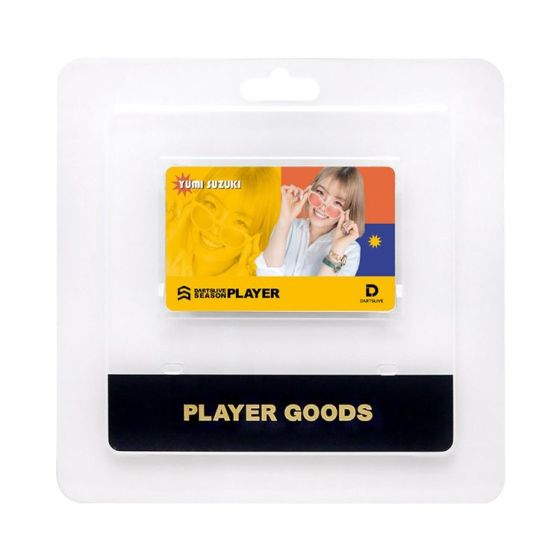 Limited DARTSLIVE PLAYER GOODS V3 鈴木優美 (Yumi Suzuki) Card (arriving in 2-4  days)