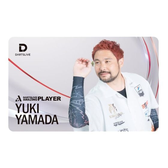 Yuki YamadaのSPECIAL DARTSLIVE THEMEグッズ Yuki YamadaのSPECIAL DARTSLIVE THEMEグッズ