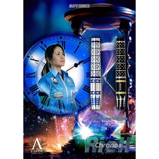 リエルクロノス、ダイナスティRIELLchronos、21g.清水舞友モデル DYNASTY A-FLOW BLACK LINE RIELL Chronos 21g 清水舞友 (Mayu Shimizu