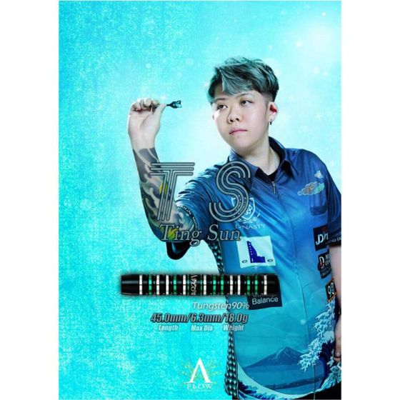 DYNASTY A FLOW BLACK LINE T S Ting Sun Model [2BA] | AA darts shop