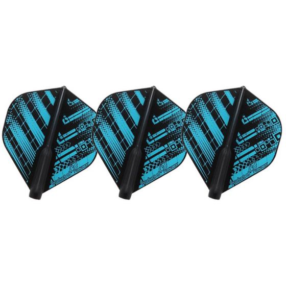 FIT FLIGHT CYBORG FEATHER DART FLIGHTS SLIM 