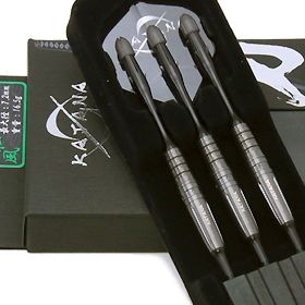 黒色の刀2本とスタンド Sharp Black Blade Double Japanese Ninja Swords Katana Carbon