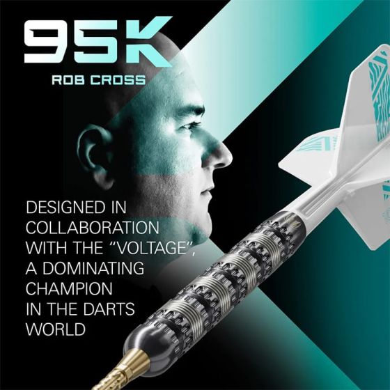 TARGET CROSS 95K 22g Rob Cross Model Swiss Point [STEEL] | AA