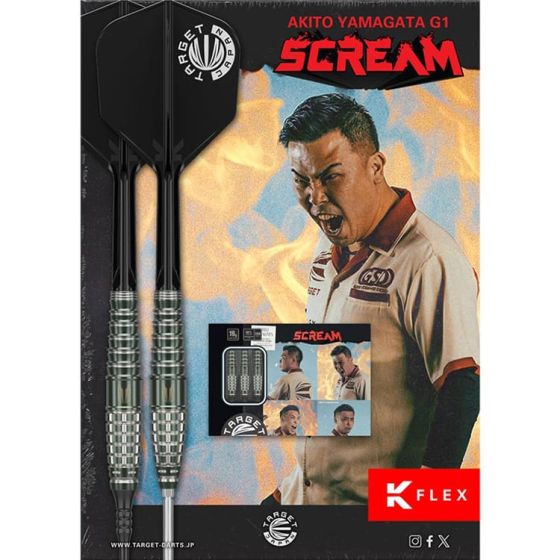 高速 割引 2024 東日本 TARGET SCREAM G1 山形明人 (Akito Yamagata) Model Swiss Point ダーツ