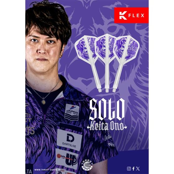 TARGET SOLO K-FLEX 小野惠太 (Keita Ono) Model [Shape] | AA darts shop