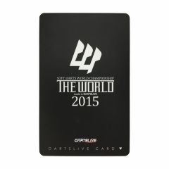 "Limited" Discontinued DARTSLIVE card  THE WORLD 2015-1