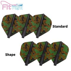 Fit Flight Printed Series Liquid Camo A D Black [Standard/Shape]