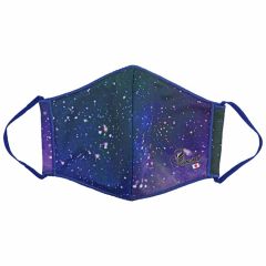 "COSMO DARTS" Mask [White/Galaxy]-L-Galaxy