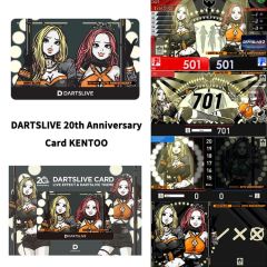 Limited DARTSLIVE 20th Anniversary Card KENTOO (Collab)