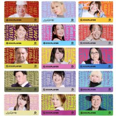 "Limited""DARTSLIVE" PLAYER GOODS V2 All Players Set Model Card
