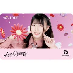 Limited DARTSLIVE PLAYER GOODS V3 戶出彩 (Aya Tode) Card