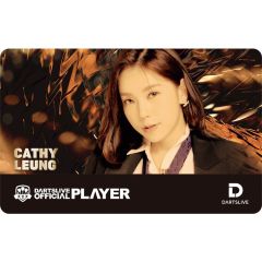 Limited DARTSLIVE PLAYER GOODS V3 梁雨恩 (Cathy Leung) Card