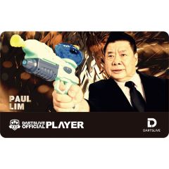 Limited DARTSLIVE PLAYER GOODS V3 Paul Lim Card