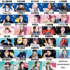 Limited DARTSLIVE PLAYER GOODS V5 Players Card