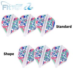 "Fit Flight AIR" COSMO DARTS Printed Series Pastel Rain [Standard/Shape]