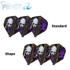 Fit Flight AIR Printed Series Evil C D Black (Purple) [Standard/Shape]