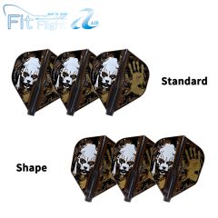 Fit Flight AIR Printed Series Evil D D Black (Gold) [Standard/Shape]