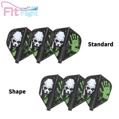 Fit Flight Printed Series Evil A D Black (Green) [Standard/Shape]