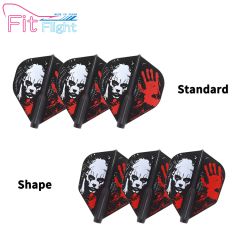 Fit Flight Printed Series Evil B D Black (Red) [Standard/Shape]