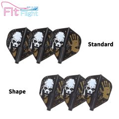 Fit Flight Printed Series Evil D D Black (Gold) [Standard/Shape]