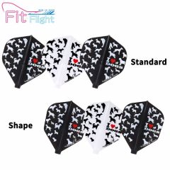"Fit Flight" COSMO DARTS Printed Series I LOVE DOGS MIX [Standard/Shape]