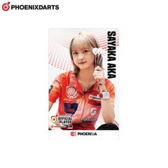 Limited PHOENicA 2025 PHOENIXDARTS Official Player 阿嘉紗香 (Sayaka Aka) Card