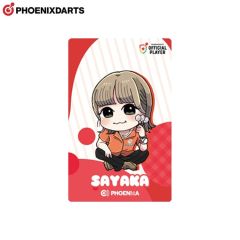 Limited PHOENicA 2025 PHOENIXDARTS Official Player 阿嘉紗香 (Sayaka Aka) Illustration Card