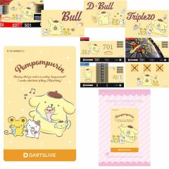 "Limited" Sanrio Characters Sanrio DARTSLIVE THEME ＆ LIVE EFFECT 2022 - Pompompurin Card