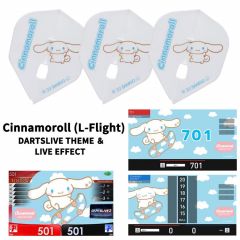 "Limited" Flight-L Sanrio characters Flight with DARTSLIVE THEME ＆ LIVE EFFECT - Cinnamoroll