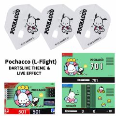 "Limited" Flight-L Sanrio characters Flight with DARTSLIVE THEME ＆ LIVE EFFECT - Pochacco