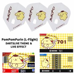 "Limited" Flight-L Sanrio characters Flight with DARTSLIVE THEME ＆ LIVE EFFECT - PomPomPurin